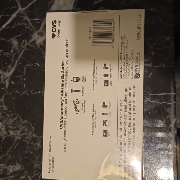 ❤️BUY 2 GET 1 FREE CVS AA 48 Alkaline Batteries Value Pack, Retail $19.99US - Picture 4 of 6